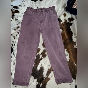 Mauve Straight leg jeans